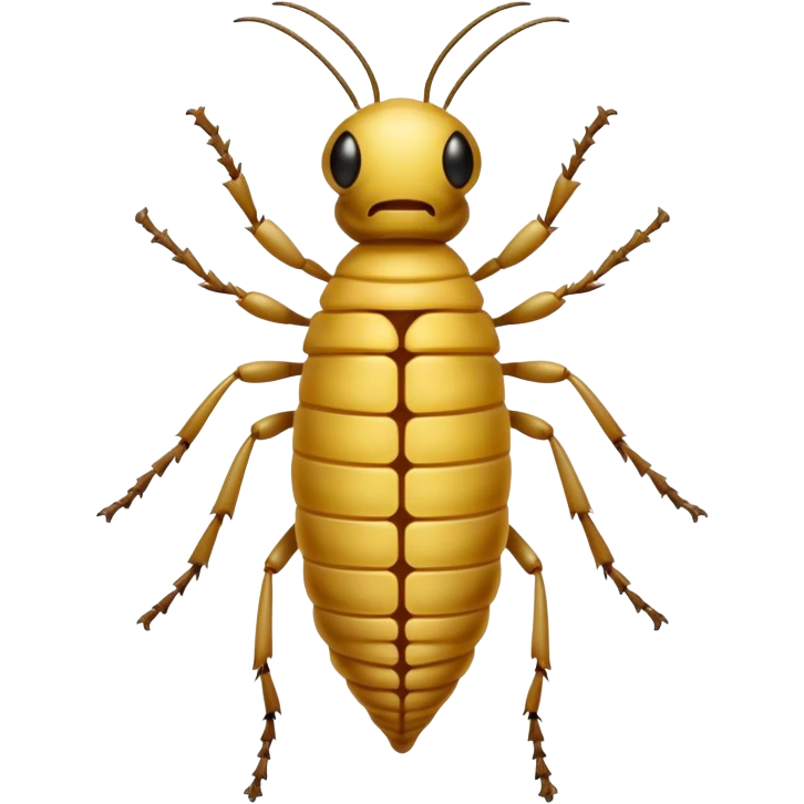 insectoid maggot standing upright emoji