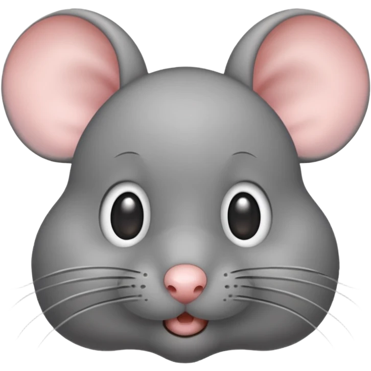 Un ratón cute volteando los ojos 🙄 como ese emoji SOLO LOS OJOS emoji