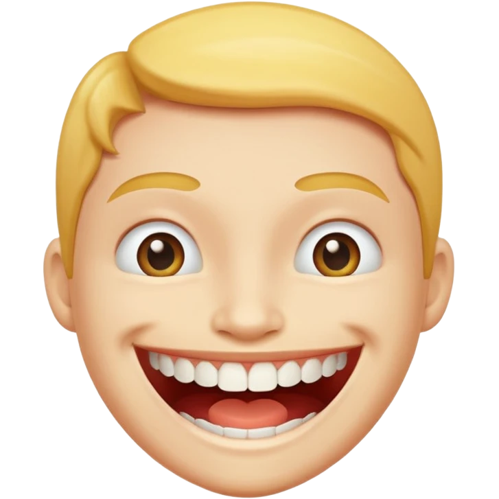 tooth smile emoji
