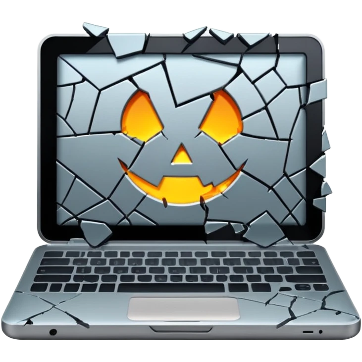 Throw laptop out of building emoji