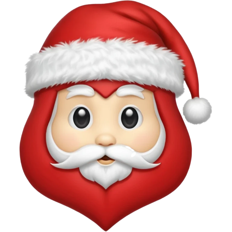 heart in a santa hat emoji