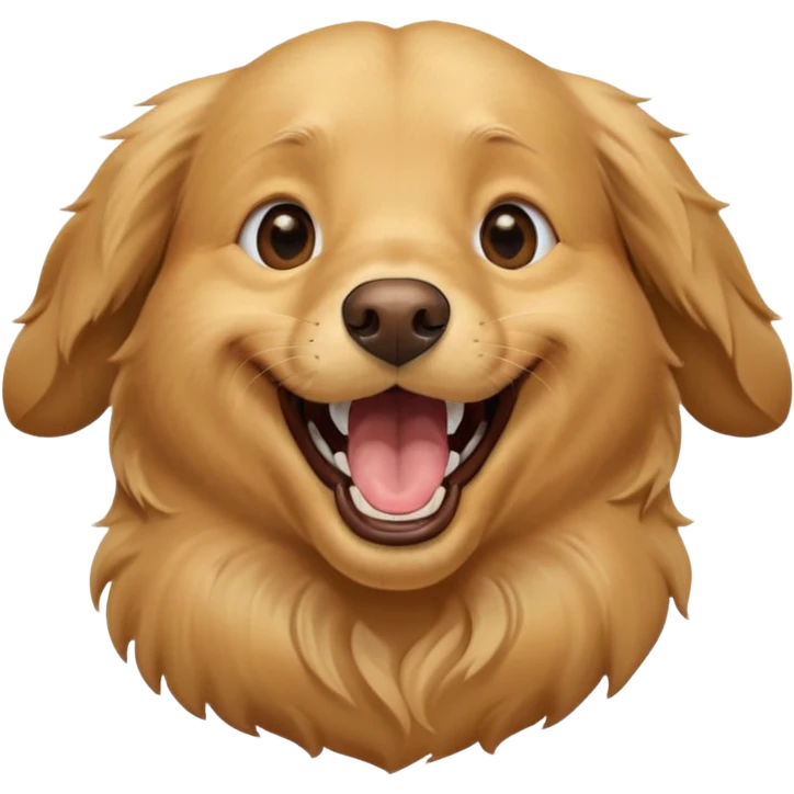 laughing dog emoji