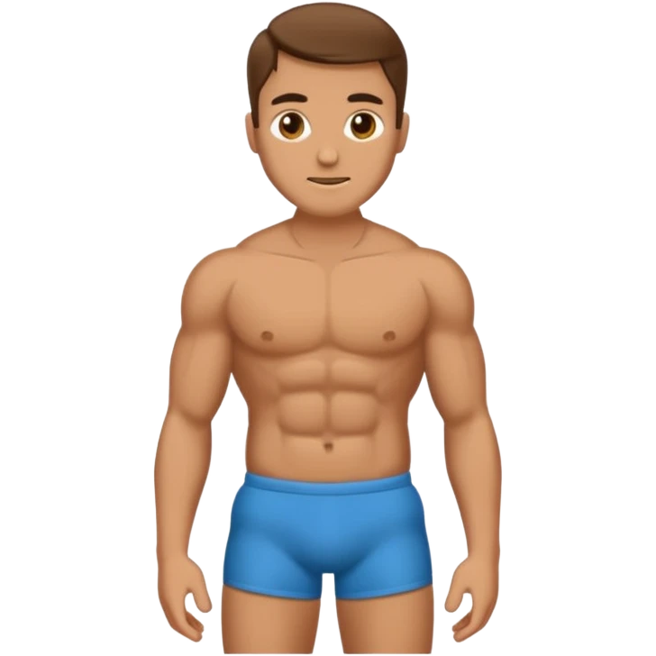 piernas de hombre musculoso, solo piernas emoji