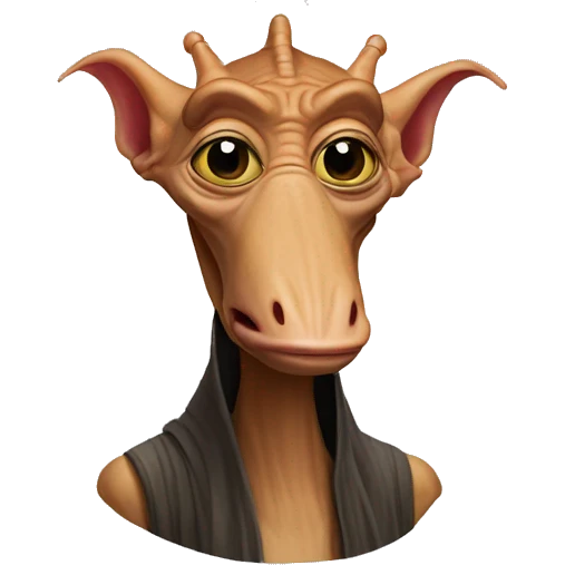 Jar Jar Binks from Star Wars emoji