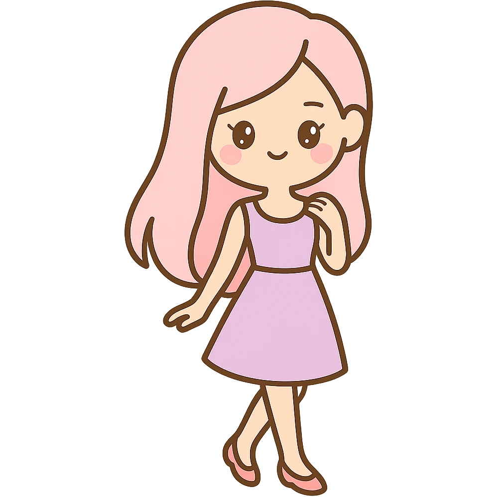 Rosé from Blackpink, full body, elegant pose emoji