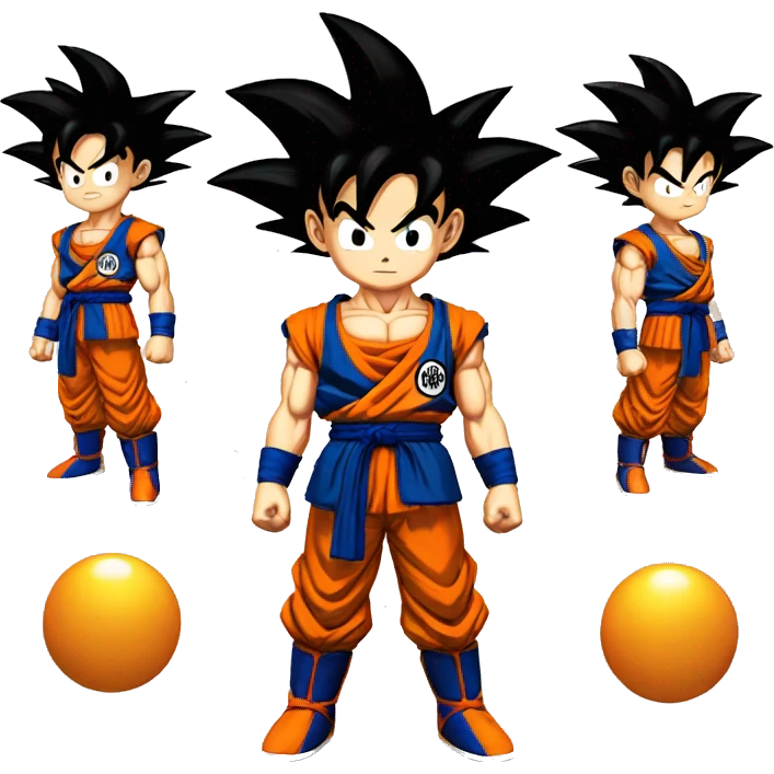 Goku de dragon ball  emoji