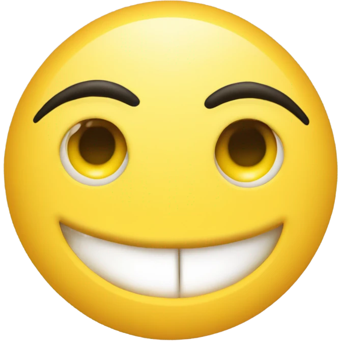 A biting the lip emoji emoji
