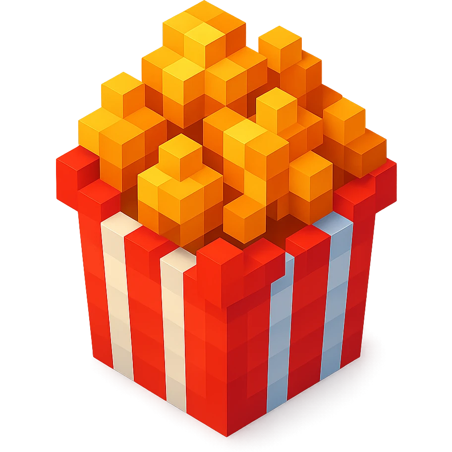 sweet caramel popcorn emoji