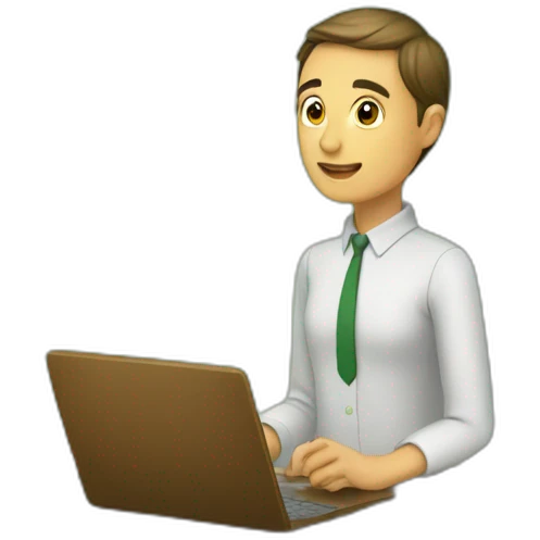 the teacher explains the topic of forests emoji