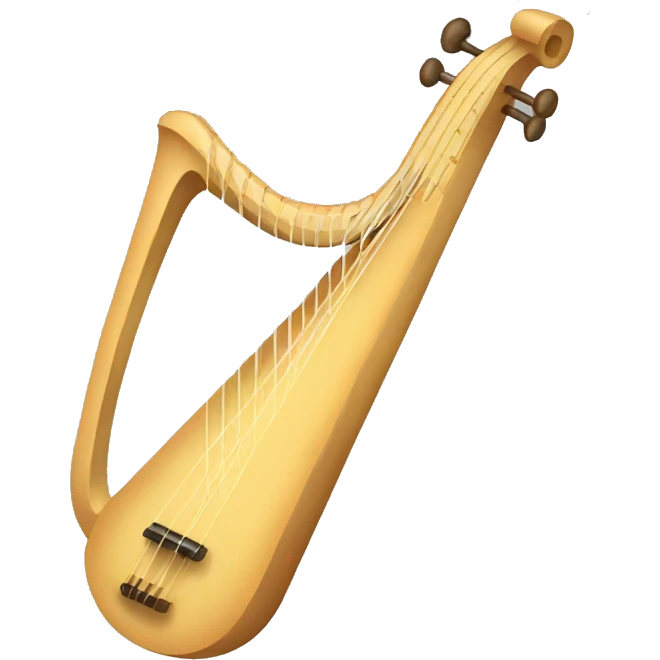 lyre instrument emoji