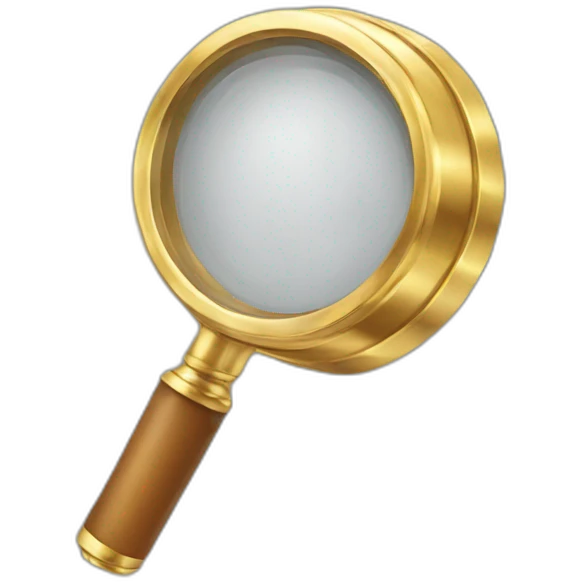 magnifying glass emoji