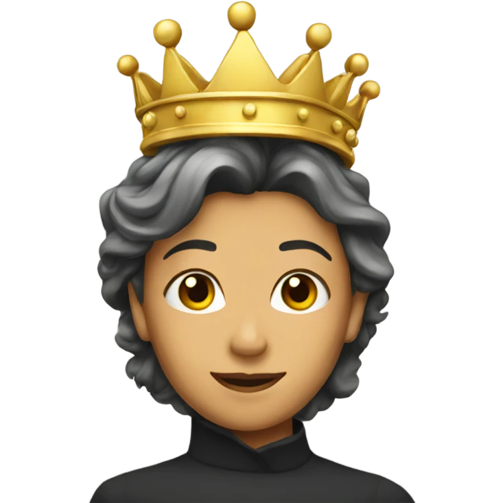 Queen crown emoji