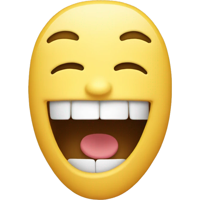 giggling covering mouth  emoji