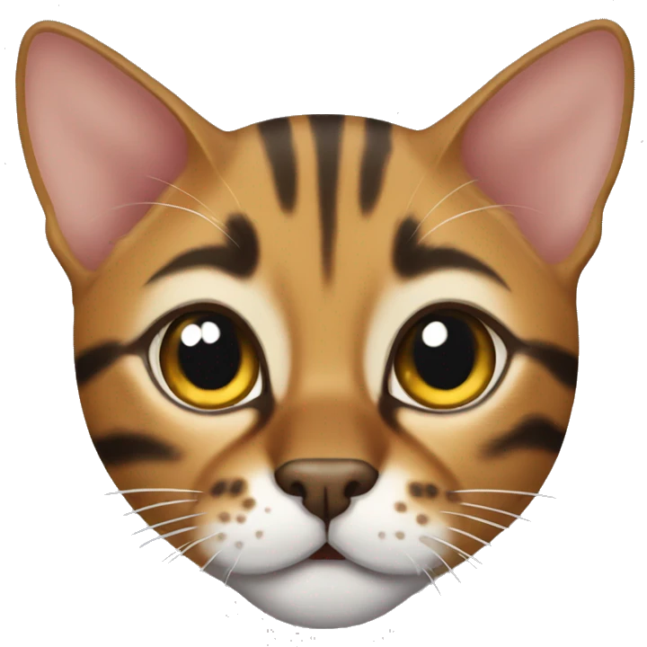 Bengal cat emoji