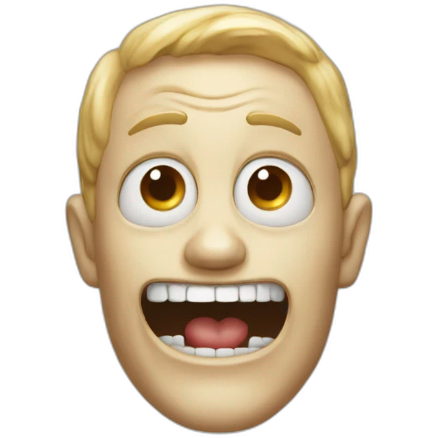 Mort de rire emoji