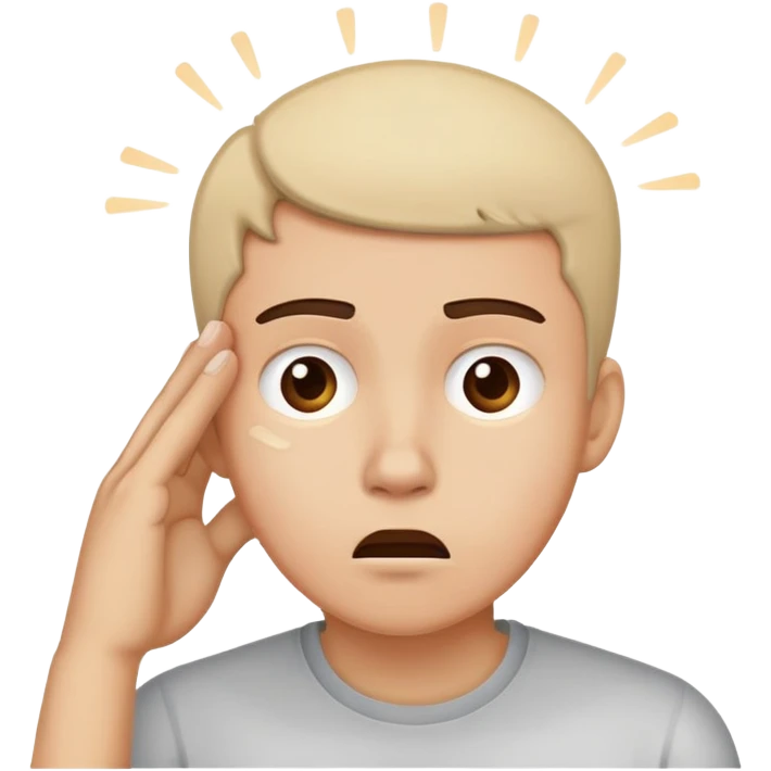 Scratching my head emoji