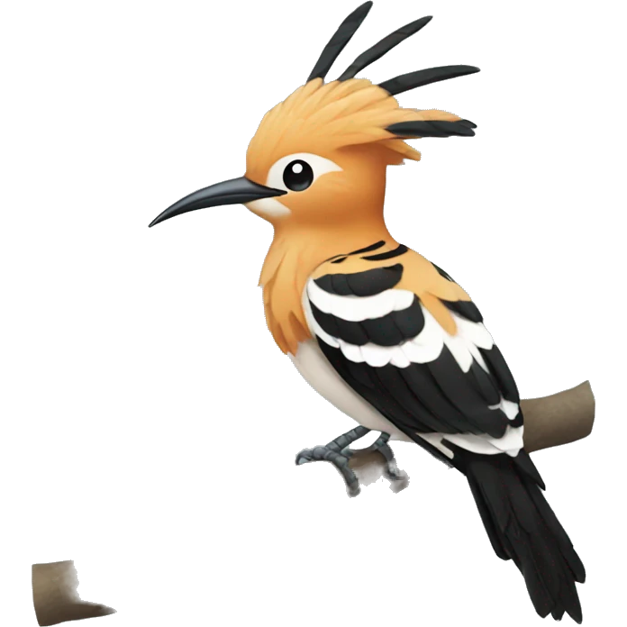 Hoopoe emoji