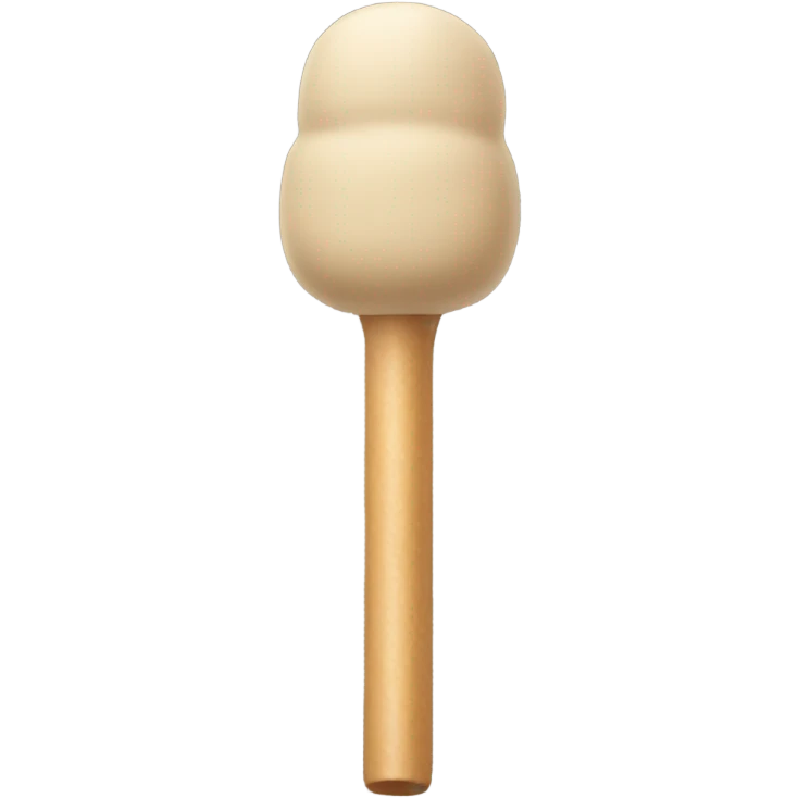 beige baton emoji