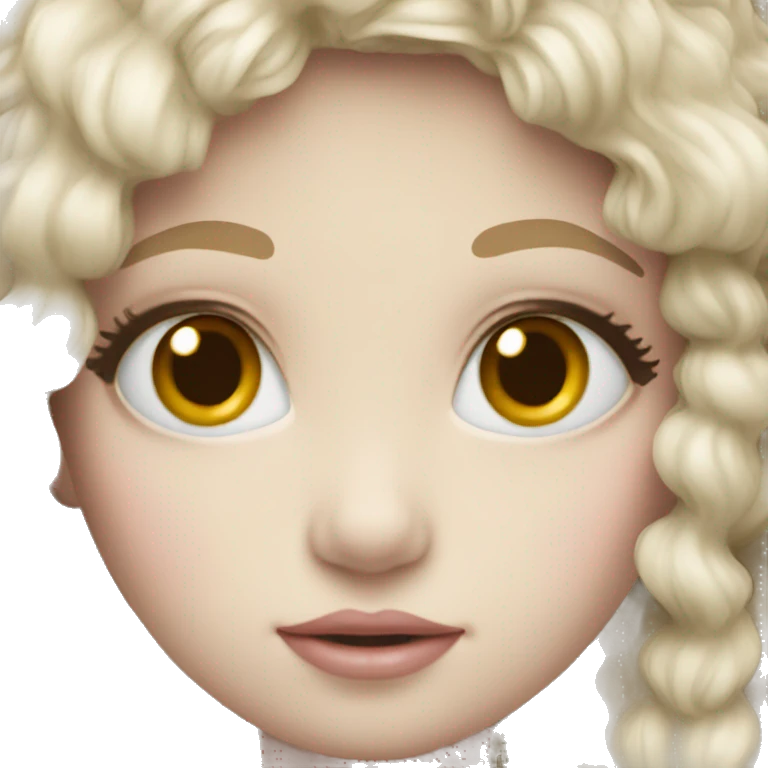 Porcelain doll emoji