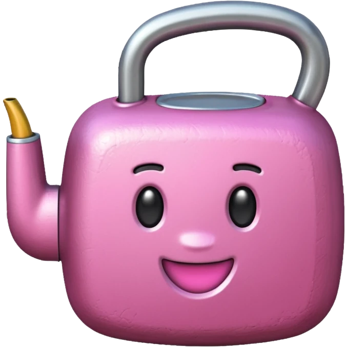 Emoji of pink stanley emoji