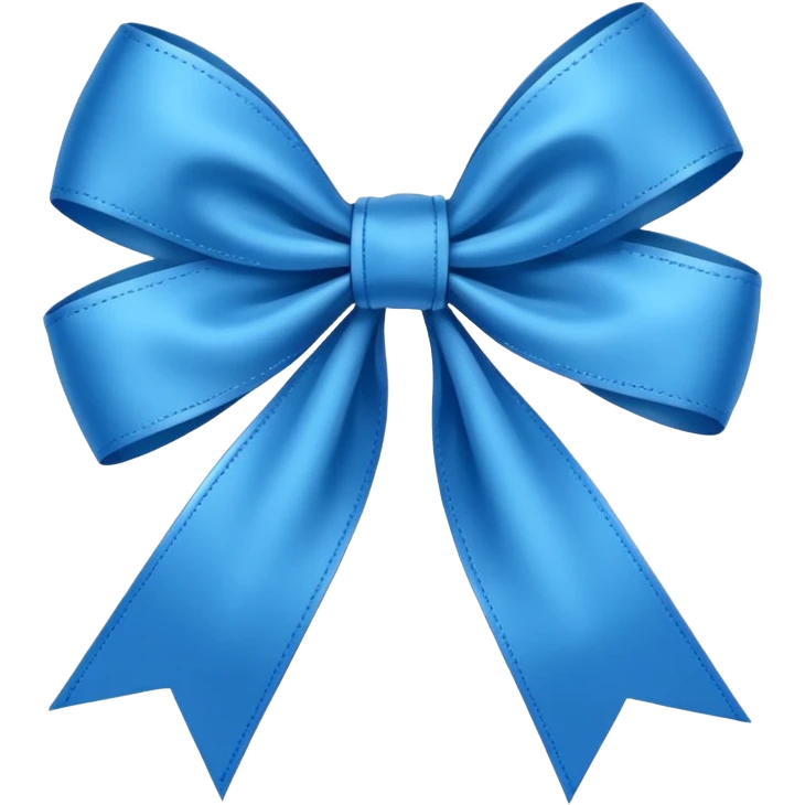 🩵 with a ribbon  emoji