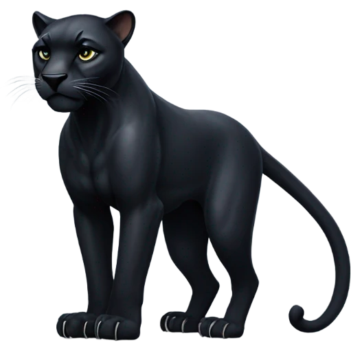 Black panther emoji