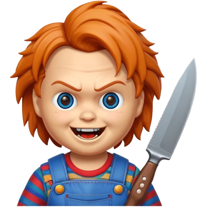 Un emojin de chuky emoji