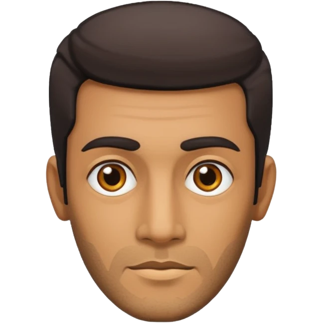 a guy thats from sri Lanka and has side burns and a rectangle head emoji