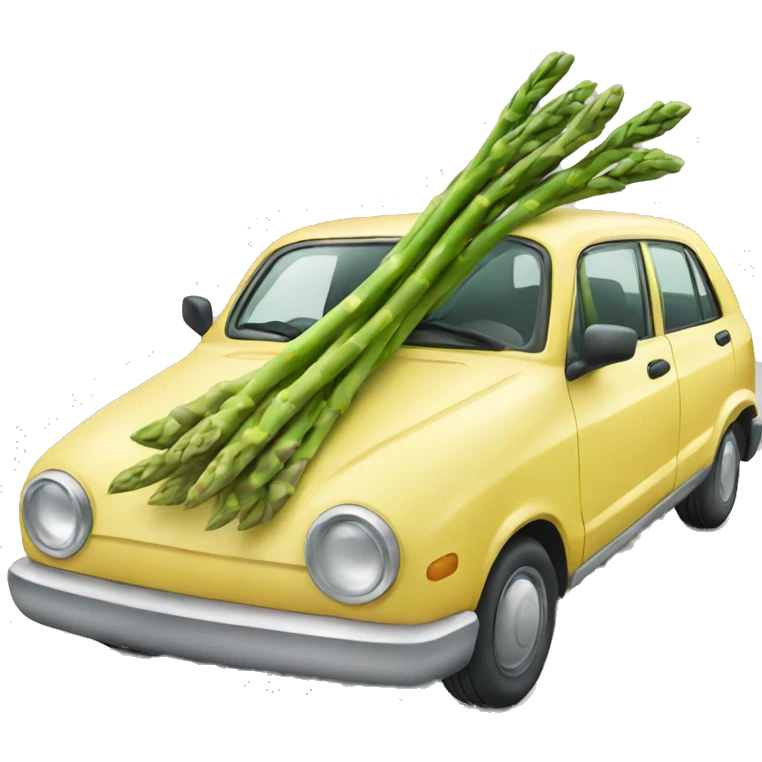 Car with Asparagus  emoji