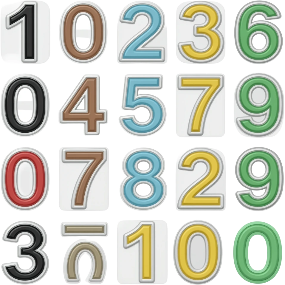 1 2 3 4 5 6 7 8 9 10 emoji