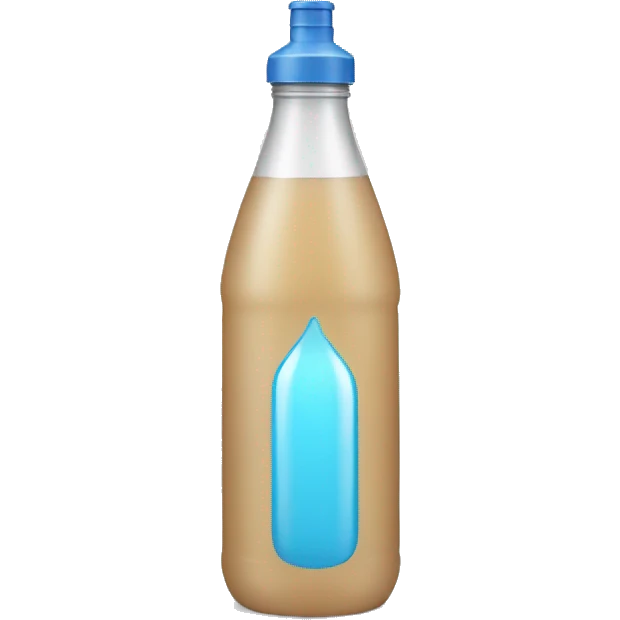 Water bottle  emoji