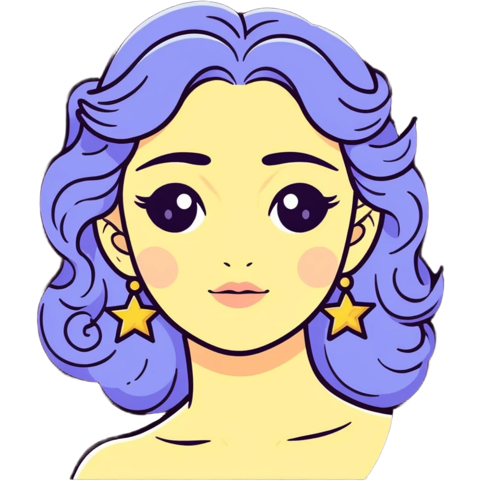 universe goddess Sophia with pretty perfect feminine attractive face, cosmic beauty with detailed delicate facial features, starry goddess with ethereal glow emoji