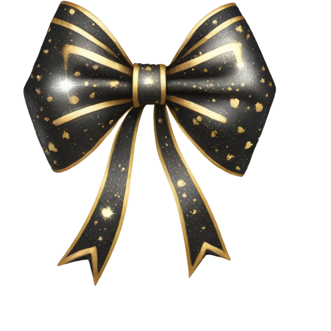 Cute bow  emoji