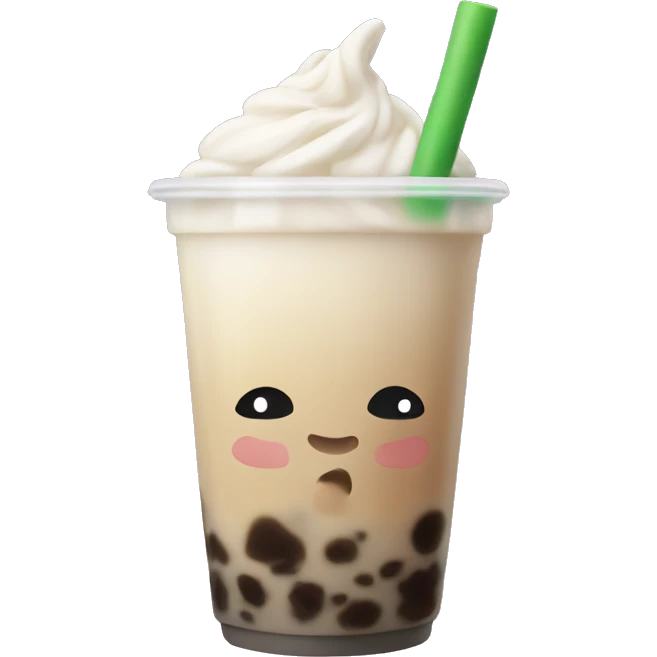 Boba milk tea emoji