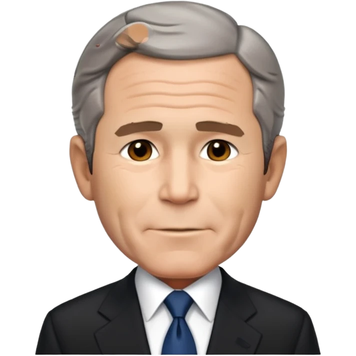George W. Bush president emoji