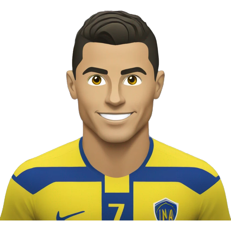 Cristiano Ronaldo at Al Nassr emoji