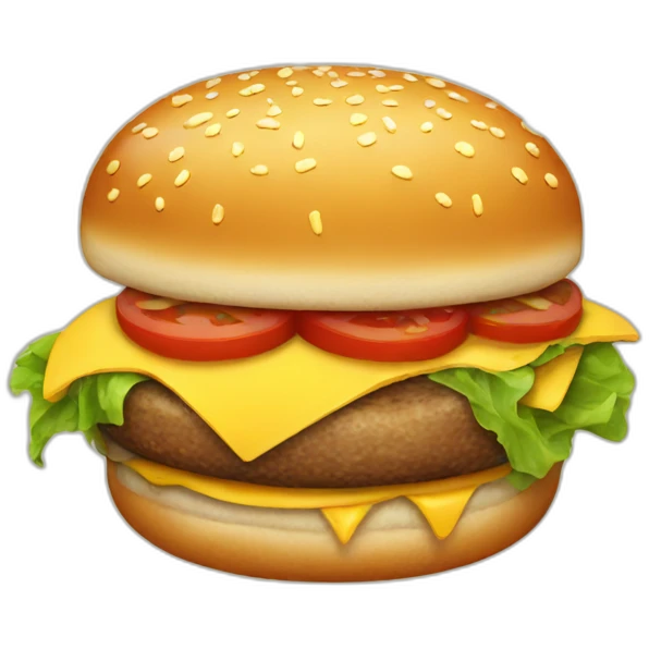 Hamburger emoji