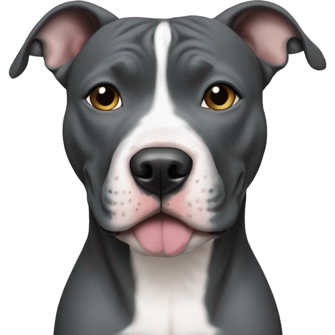 blue nosed pitbull emoji