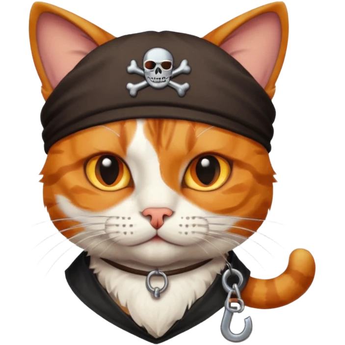 pirate cat emoji