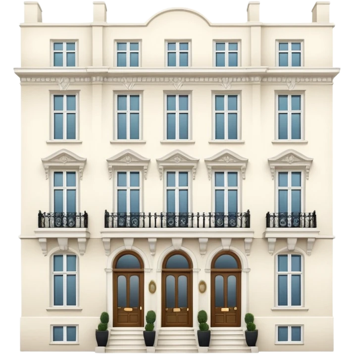 white notting hill townhouse emoji
