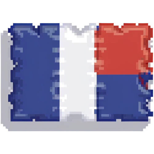 French flag crossed out emoji