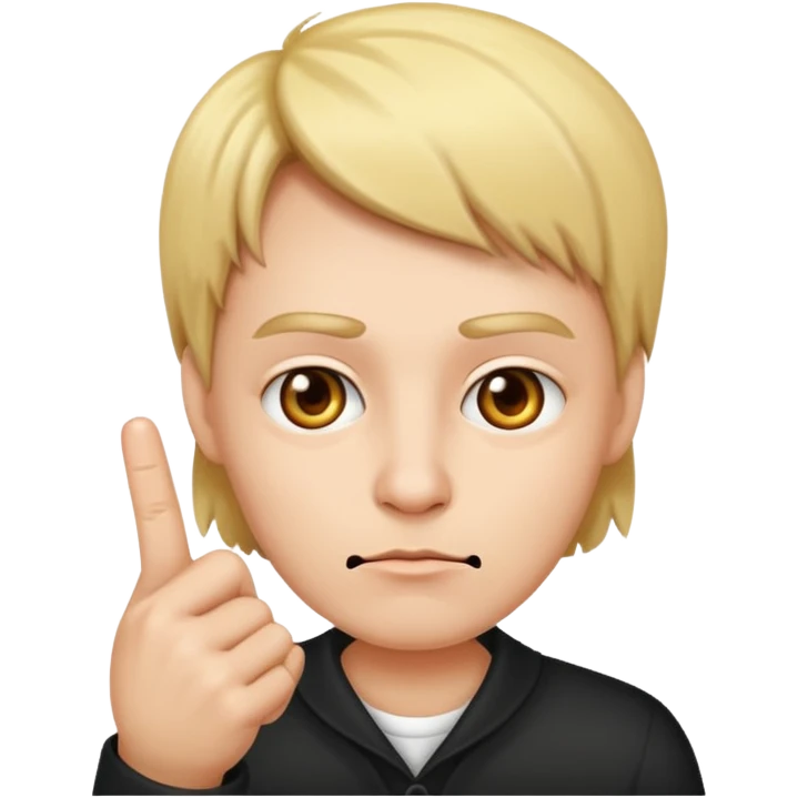 hm face with middle finger emoji