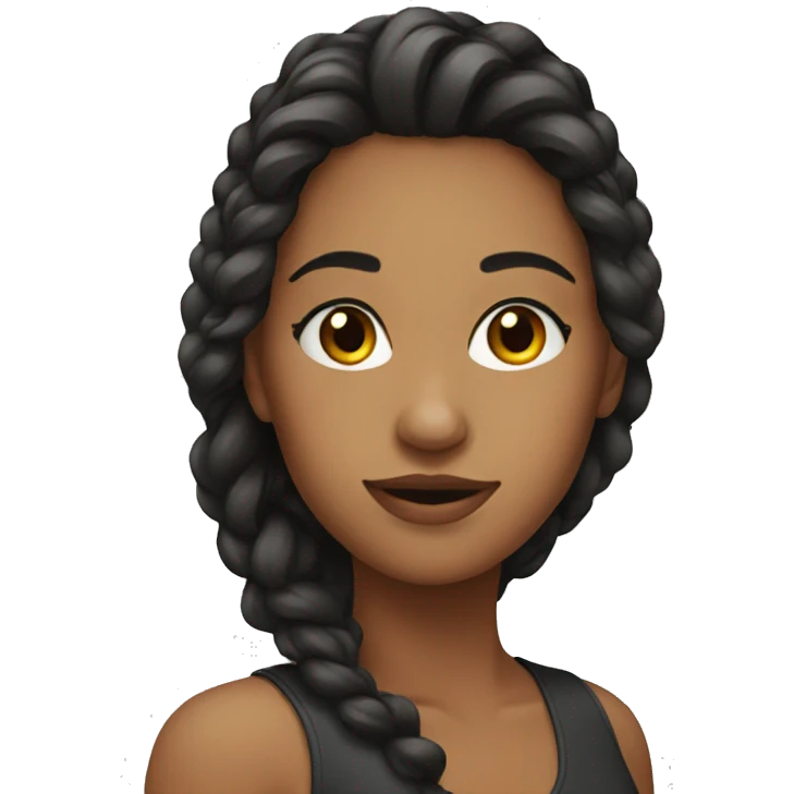 Beautiful girl emoji
