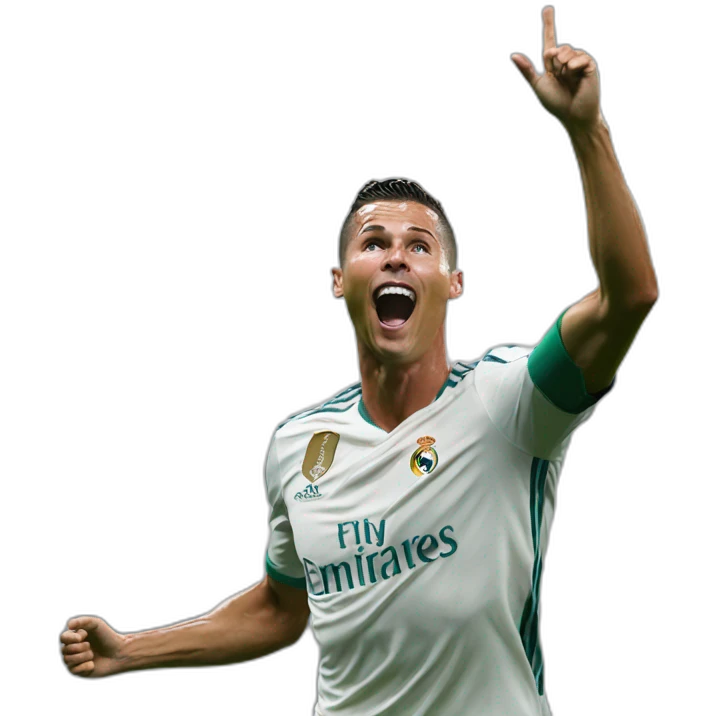 Ronaldo celebration emoji