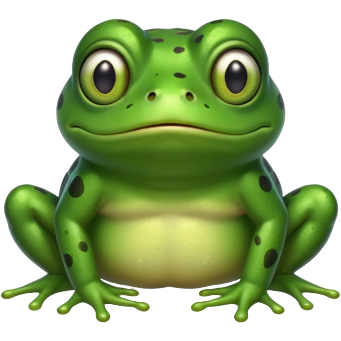 frog grossed out emoji