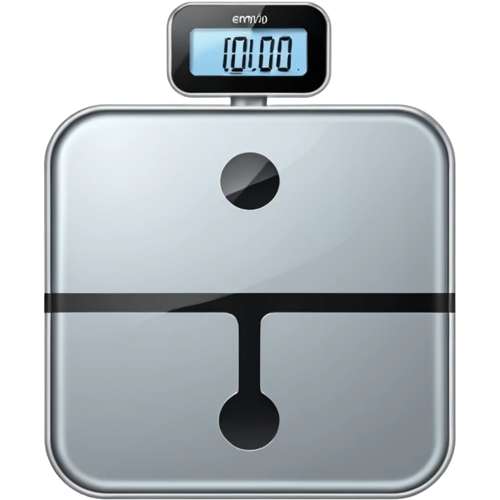 Digital weight scale emoji