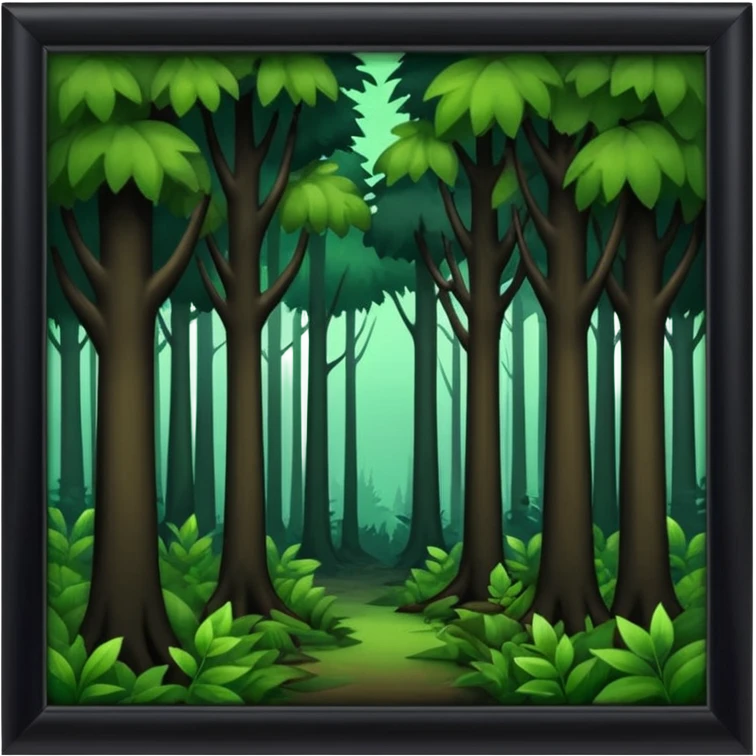 dark forest emoji