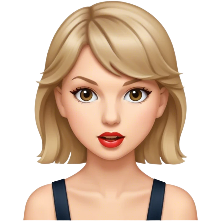 taylor swift singing emoji
