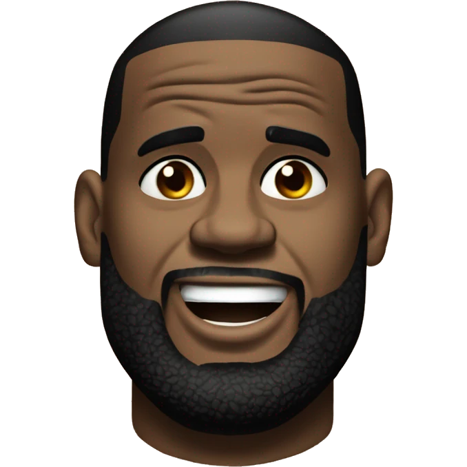 LeBron James Cryig Emoji emoji