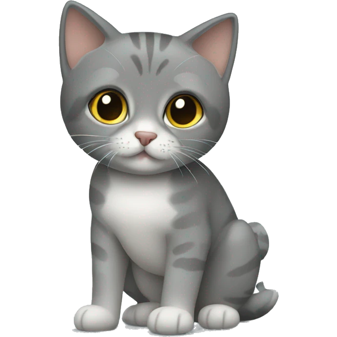 british short hair in a wheelchair emoji
